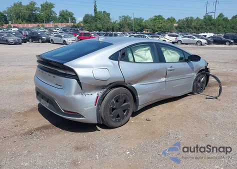 2023 Toyota Prius Prime Se из США, поврежденный, VIN JTDACACU7P3004992